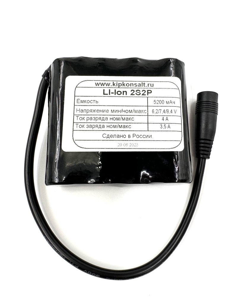 LI ION АККУМУЛЯТОР БАТАРЕЯ 2S2P 5200 mAh