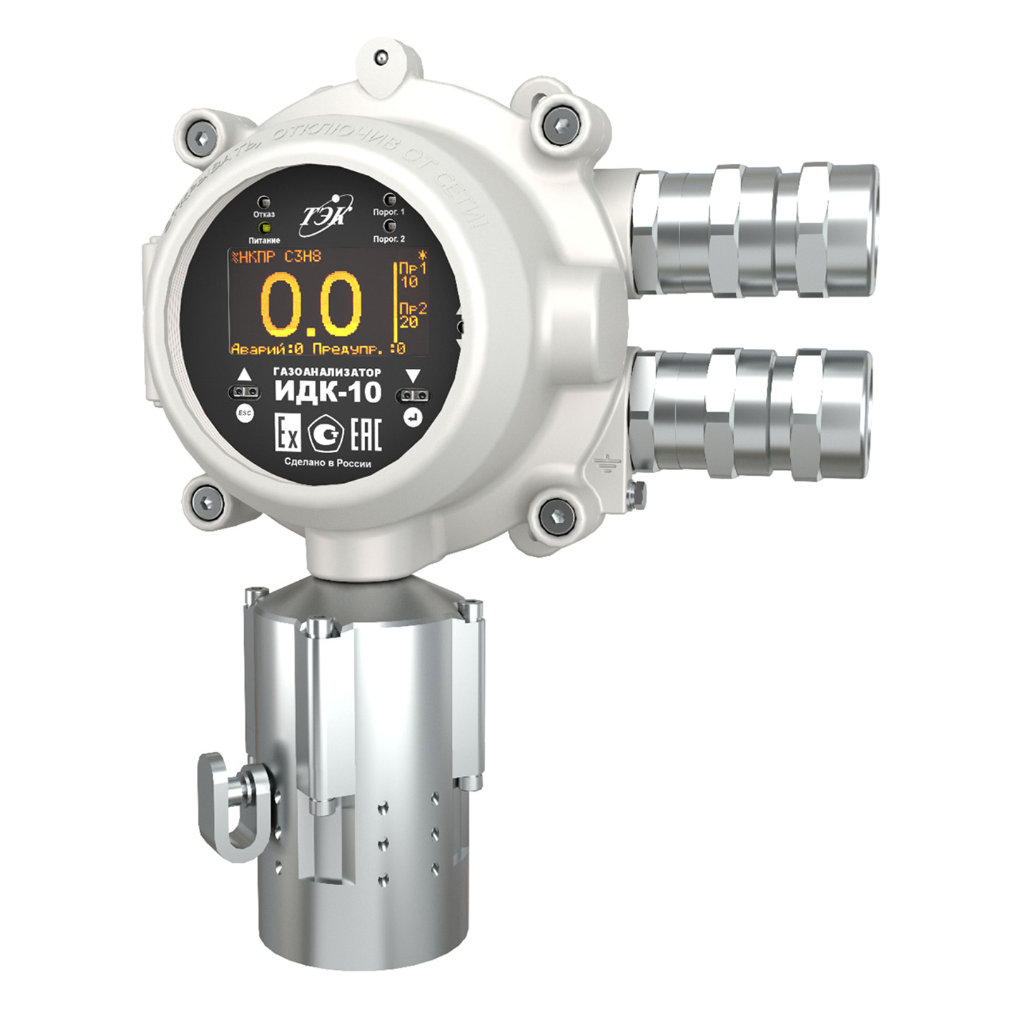 Газоанализатор ИДК-10