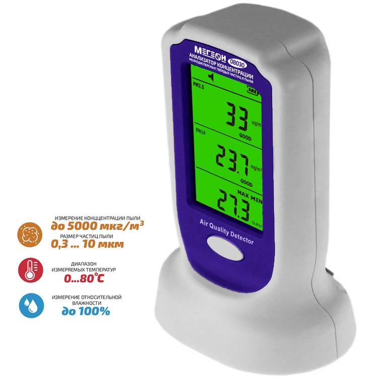 Цифровой анализатор пыли МЕГЕОН 08030