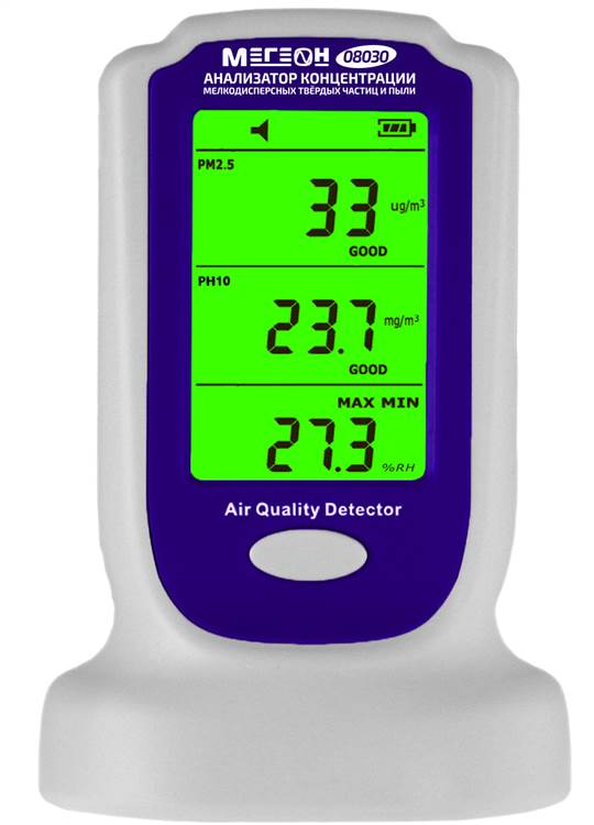 Анализатор концентрации мелкодисперсных твёрдых частиц МЕГЕОН 08030