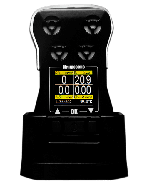 Портативный газоанализатор Микросенс М3