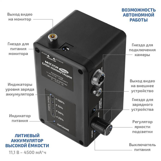 Видеоскоп - Эндоскоп технический МЕГЕОН 33800