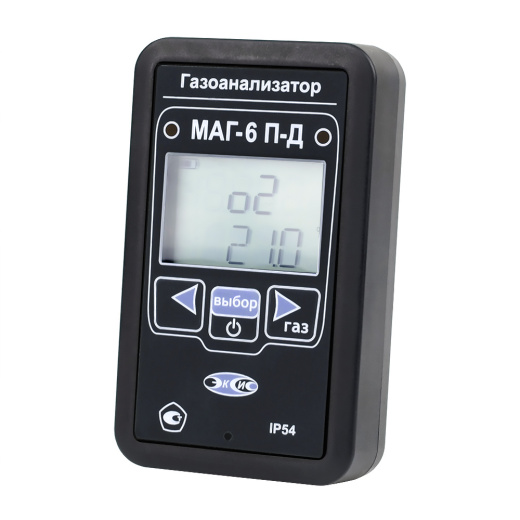 Многокомпонентный газоанализатор МАГ-6 П-Д (O2, CO2)