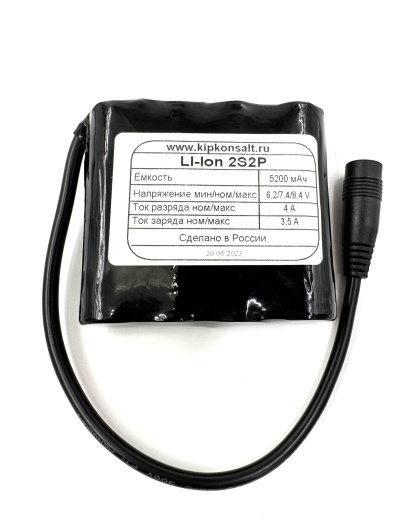 LI ION АККУМУЛЯТОР БАТАРЕЯ 2S2P 5200 mAh