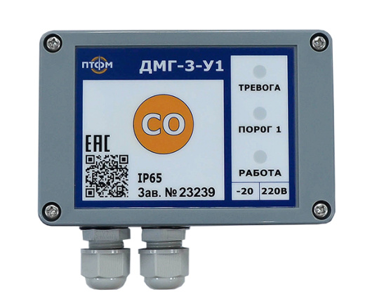 Детектор моногаза ДМГ-3 (СО, О2)